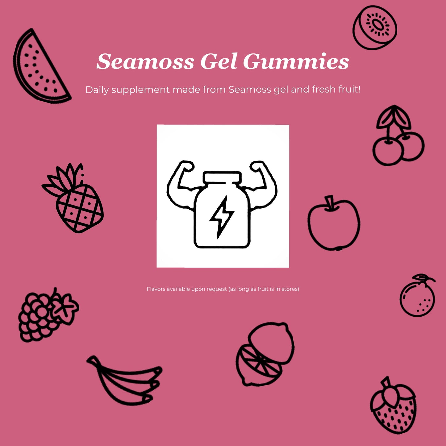 Seamoss Gel Gummies